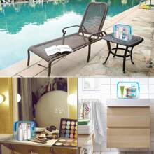 1 件/3 件透明洗漱用品旅行包，旅行携带，机场航空配件合规包，夸脱尺寸女士和男士化妆包，适用于假日海滩、浴室收纳、卧室收纳，大容量