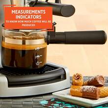 IMUSA USA gau-18199 jarra cafetera de espresso en caja de regalo, transparente - 1 - Ver 5