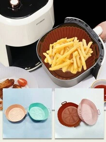 1 件装硅胶空气炸锅内胆 空气炸锅厨房空气炸锅内胆 空气炸锅纸 空气炸锅 空气炸锅 - 彩色 - 查看 7