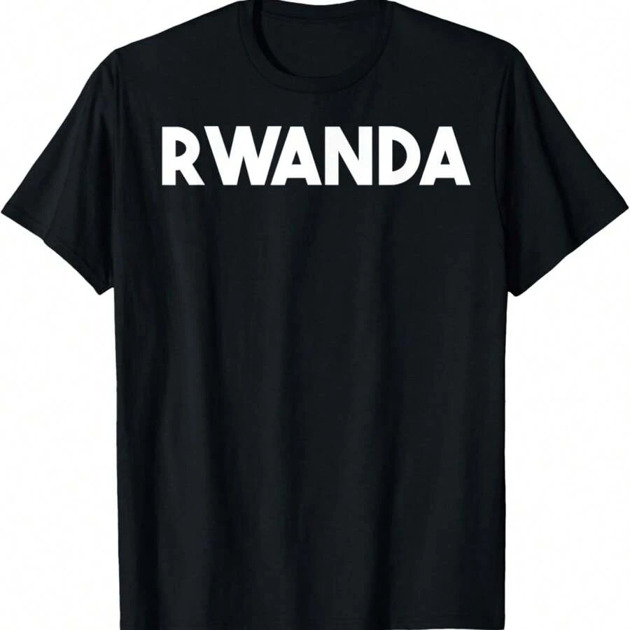 Rwanda T-Shirt - Black - View 1