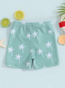 Baby Boys Swim Shorts Trunks Toddler Swim Shorts Swimsuits Infant Boys Bathing Suit Swimsuit Toddler Boy Swimwear - 薄荷綠 - 查看 3