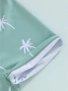 Baby Boys Swim Shorts Trunks Toddler Swim Shorts Swimsuits Infant Boys Bathing Suit Swimsuit Toddler Boy Swimwear - 薄荷綠 - 查看 6