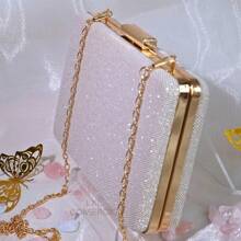 Women's Handbags With Soft Shine - Perfect For Events And Parties 168-116-1 - Màu tím - Xem 2