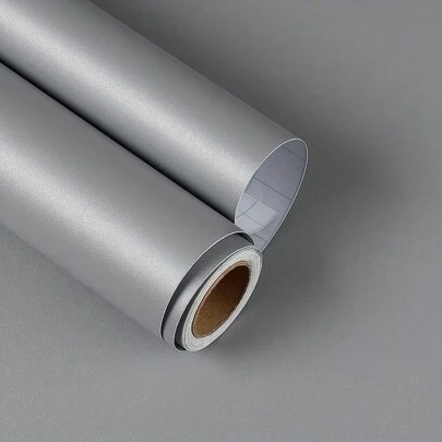 1 Roll Of Light Gray Frosted Contact Paper, Self-Adhesive Detachable Waterproof PVC Wallpaper, Used For Kitchen, Bedroom, Living Room, Cabinet, Home Decoration Furniture Renovation, Easy To Tear And Install Quickly Room Decor Wall Decor Bathroom Decor Bedroom Decor Room Decoration Stuff Living Room Decor House Decor Home Decor Living Room Wall Paper Stickers Wall Stickers Wall Sticker