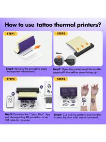 Thermal Stencil Printer For Tattoo Bluetooth+Usb Tattoo