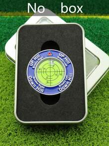 果岭坡度读数器、水平仪、球位标记、高尔夫设备、双面球标 - 藍色 - 查看 13