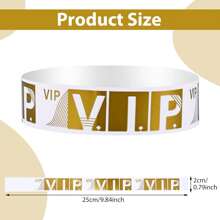 100PCS Paper Bracelet Color Entry Festival Party Event Arm Label Index Stamp With Disposable Bracelet Waterproof And Tear Proof Identification Synthetic Paper Exhibition Admission Tickets