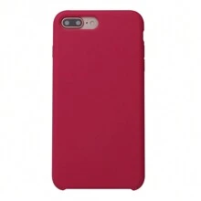 VIETAO Funda compatible con iPhone SE 2022 2020 7 8 Plus, funda de silicona suave y resistente a los golpes para la parte trasera del teléfono, compatible con iPhone 6 6 Plus X Xs Xr Max - amaranto rojo - Ver 1