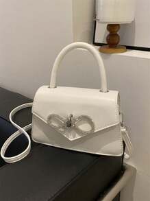 Ladies' 2025 Vintage Stylish Handbag Small Square Bag, Simple Versatile Commuter Casual Crossbody Bag