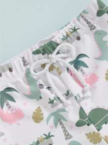 Baby Boys Swim Shorts Trunks Toddler Swim Shorts Swimsuits Infant Boys Bathing Suit Swimsuit Toddler Boy Swimwear - 淺粉色 - 查看 6