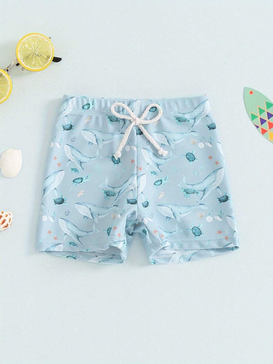Young Boys Swimwear - 藍色 - 查看 1