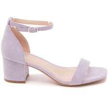 Summer Casual Versatile Minimalist High Heel Sandals - Purple - View 2