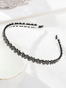 1个镶钻蝴蝶发箍，适合日常佩戴 - 彩色 - 查看 2