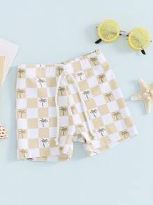 Young Boys Swimwear - 黃色 - 查看 2