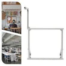 kangten Rug Hooking Punch Needle Tufting Frame W/ Stand Adjustable Homemade Sturdy 80*67cm - Silver - View 10