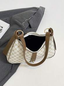 Fashion Retro Versatile High Capacity Elegant Ladies Shoulder Bag - White - View 10
