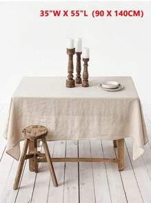 1pc Elegant Beige Crinkled Texture Napkin Suitable For Restaurant, Kitchen, Outdoor Picnic, Decorating Dining Table