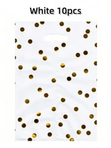 30pcs Gift Bags Party Favor Bags Goodie Bags Treat Bags Small Gift Bags Loot Bags For Wedding, Birthday, Party, Apparel Packaging, Valentine Day, Plastic Gift Storage Bag, Party Packaging Bags, 6 Colors - Multicolor - View 18