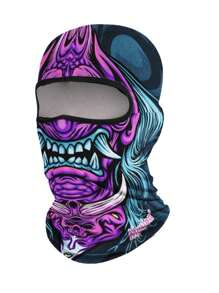 1pc Unisex Skull Print Balaclava Fashion Casual Cycling Ski Balaclava Face Mask Windproof Hat, Suitable For Daily Use And Outdoor Travel, Hiking, Cycling, Motorcycling, Skiing - Multicolor - View 10
