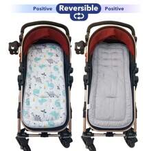 1pc Stroller Pad, Unisex Infant Baby Stroller Seat Cushion, All Season