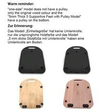 1pc Kitchen Sliding Mat, Non-Slip Pad For Thermomix Multifunctional Cooker Accessories, Fit For TM6/TM5 Cookers, 5mm High-Quality Acrylic Sliding Pad With Handle For Easy Movement, Non-Slip Rubber Feet