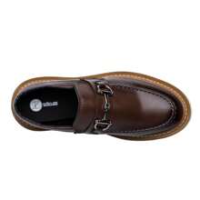 Men's Dublin Tractor Loafers Formal Shoes Modern Casual Loafers - 干邑白蘭地關閉 - 查看 7