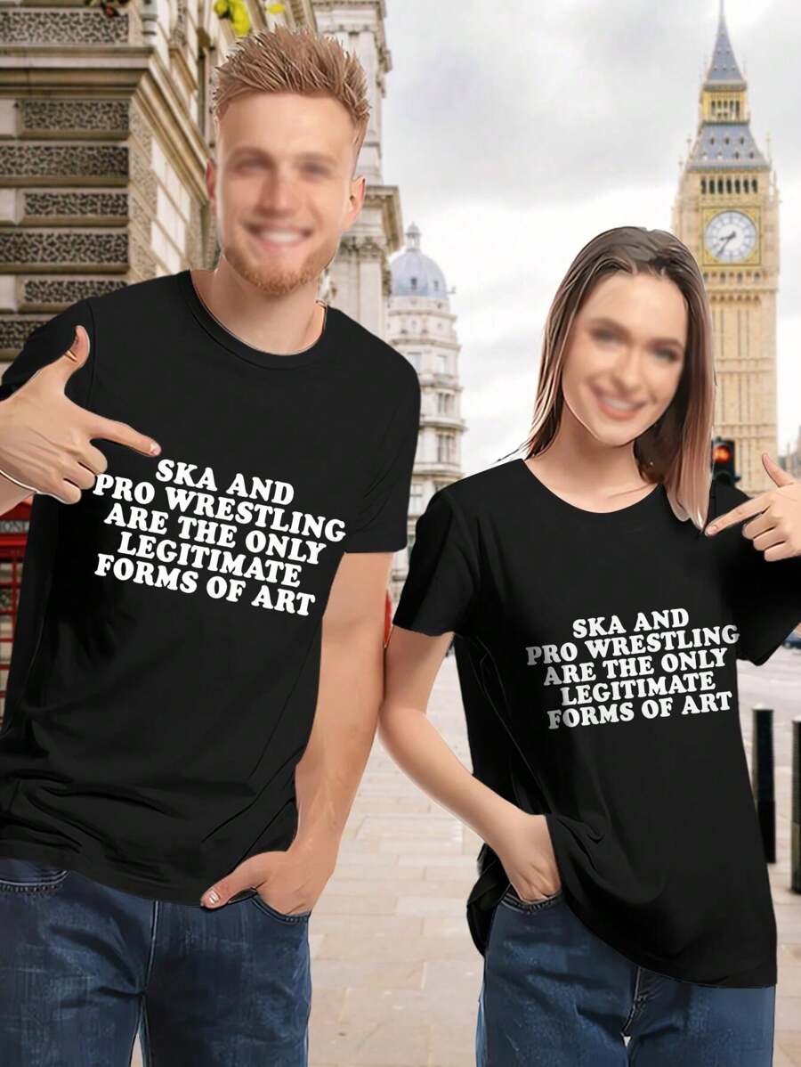 Ska Pro Wrestling The Only True Art Women's T-Shirt - Funny Unique Vintage