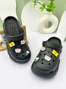 Damen EVA rutschfeste, weiche und dicke Sohlensandalen, geeignet für Urlaub, Freizeitveranstaltungen und alle Innen- und Außenanlässe, bieten ein modisches und bequemes Trageerlebnis, hochwertige Damensandalen mit Accessoires