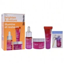 Power Starters Multi-Action Brighten And Restore Trio By Strivectin For Women - 3 Pc 0.5 Oz Super-C Retinol Brighten And Correct Vitamin C Serum, 0.17 Oz Super-C Dark Cirle Brightening Eye Serum, 1 Oz Multi Action Restorative Anti-Age Cream - 無色 - 查看 3