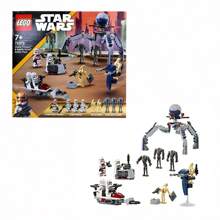 LEGO 75372 Clone Soldiers And Combat Robots Battle Set Building Blocks