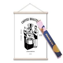 悬挂式 Soidwoad 海报 Dp 装饰画海报海报架海报架，浅色木相框，照片框架，帆布艺术品，艺术印刷壁挂（1 套，16*23.5 英寸，柚木）房间装饰家居装饰墙壁装饰浴室装饰卧室装饰房间装饰用品客厅装饰房屋装饰家居装饰客厅墙纸贴纸 - 彩色 - 查看 12