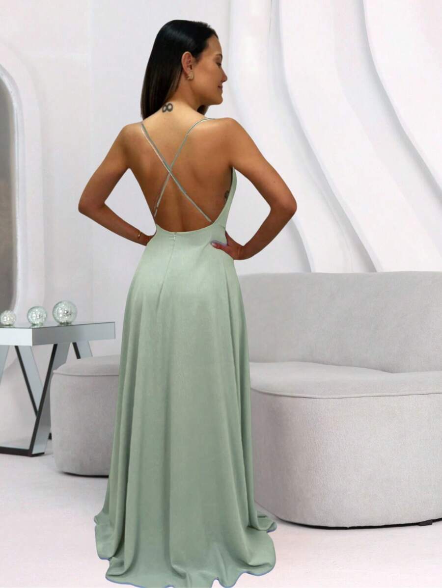 Bridesmaid Dresses - 薄荷綠 - 查看 1