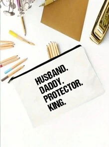 1pc Print Storage Bag, Cosmetic Bag Wash Bag Zipper Versatile Storage Bag, Makeup Bag, Wallet, Toiletries Storage Bag, Party Toiletries Bag, Zipper Mobile Phone Wallet, Pencil Bag, Valentine's Day Gift, For Lipstick, Brush, Skincare, Mobile Phone, Coin, Small Items, For Home, Gift, Vacation, Gift For Couple, Boyfriend, Father Travel School Supplies Travel Essentials Make Up Bag Holiday Essentials Makeup Bags Makeup Pouch Makeup Organizer Holiday Winter Leopard Print Sausage Dog Women Gifts For Women - Multicolor - View 6