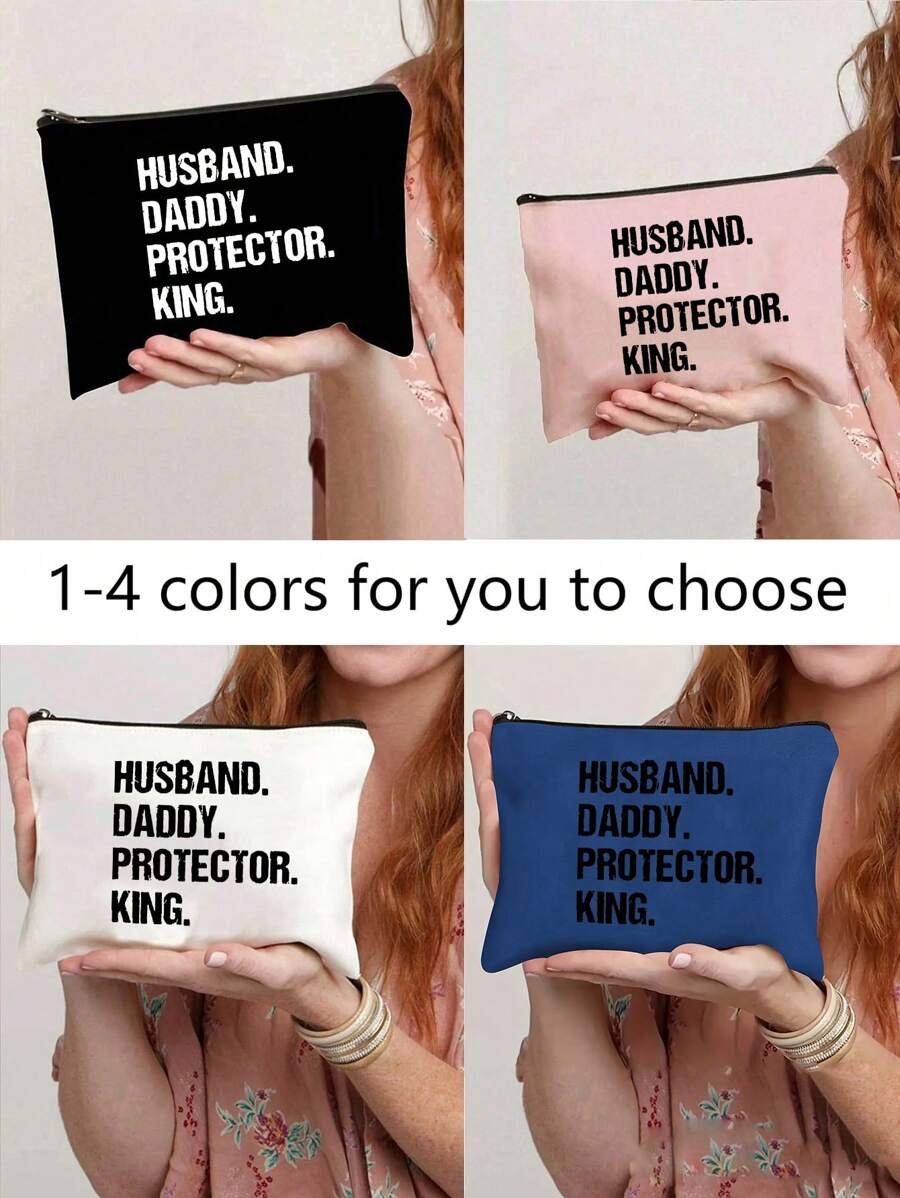 1pc Print Storage Bag, Cosmetic Bag Wash Bag Zipper Versatile Storage Bag, Makeup Bag, Wallet, Toiletries Storage Bag, Party Toiletries Bag, Zipper Mobile Phone Wallet, Pencil Bag, Valentine's Day Gift, For Lipstick, Brush, Skincare, Mobile Phone, Coin, Small Items, For Home, Gift, Vacation, Gift For Couple, Boyfriend, Father Travel School Supplies Travel Essentials Make Up Bag Holiday Essentials Makeup Bags Makeup Pouch Makeup Organizer Holiday Winter Leopard Print Sausage Dog Women Gifts For Women - Multicolor - View 1