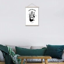 悬挂式 Soidwoad 海报 Dp 装饰画海报海报架海报架，浅色木相框，照片框架，帆布艺术品，艺术印刷壁挂（1 套，16*23.5 英寸，柚木）房间装饰家居装饰墙壁装饰浴室装饰卧室装饰房间装饰用品客厅装饰房屋装饰家居装饰客厅墙纸贴纸 - 彩色 - 查看 7