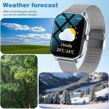 Smart Watch, Wireless Calling /Dial, Multi -Sport Mode,Suitable For Men And Women,Information Reminder,Sports Watches, Suitable For IOS Phones/Android - 彩色 - 查看 8