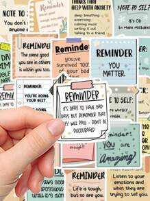 500pcs Cute Panda Paw Stickers, Mini Inspirational Colorful Stickers, 50pcs Cartoon Doodle Reminder Stickers, DIY Labels Decal Stickers For Gift Wrapping, Laptops, IPads, Guitars, Water Bottles, Diaries, Bumpers, Skateboards, Phones