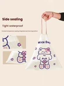 20pcs/Roll Baby Diaper Disposal Bags, Prevent Odor, Multipurpose Use In Kitchen/Bedroom, Cute Design