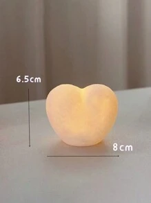 1pc Decoration Light With Batteries, Sweet Pink HeartShaped Light For Giris Bedroom Decor