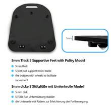 1pc Kitchen Sliding Mat, Non-Slip Pad For Thermomix Multifunctional Cooker Accessories, Fit For TM6/TM5 Cookers, 5mm High-Quality Acrylic Sliding Pad With Handle For Easy Movement, Non-Slip Rubber Feet