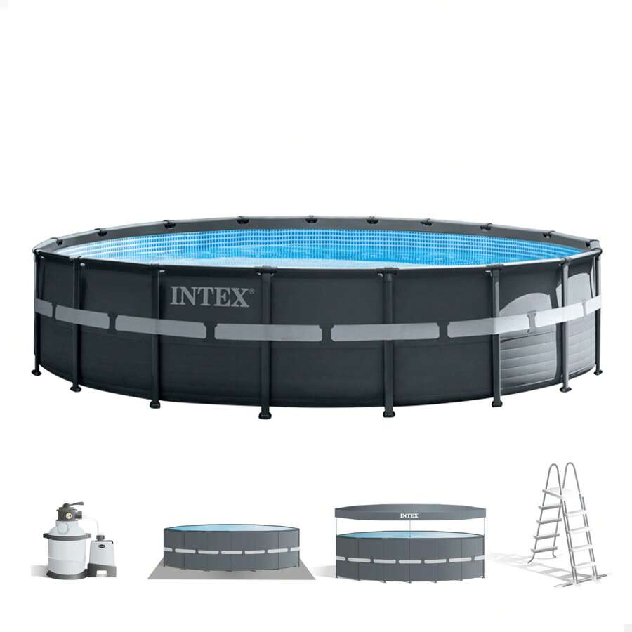 Intex Round Above Ground Pool With Ultra XTR Frame Purifier ✅ Delivery 24/48h To Spain (Mainland) - Multicolor - View 1