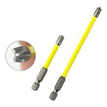 65mm 110mm Magnetic Special Slotted Cross Screwdriver Bit Switch Electrician FPH2 For Socket Switch Hand Tools - Yellow - View 4