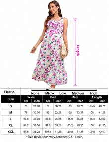 GoyRrbay Women's Maternity Dress Elastic Strap Square Neck Floral Ruffle Nursing Maxi Dress Baby Shower Casual - 玫紅色印花 - 查看 5