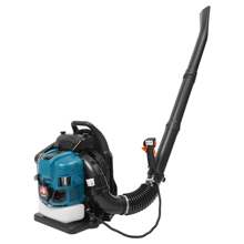 ZhdnBhnos Portable Handheld Backpack Snow Blower Machine Gasoline Powered Gas Powered Leaf Blower, Cordless 75.6cc Blower For Yard - Blue - View 2