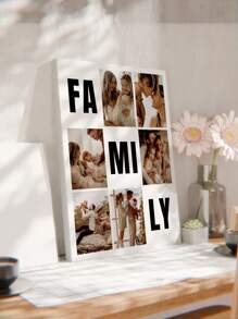 1pc Custom Photo Canvas Print Canvas Poster,Personalized Art Gift,Canvas Prints With Your Photo On Custom Wall Art For Bedroom, Living Room, Wedding, Pet, Family, Love, Couple, Friend, Picture, Photo, Framed Wall Art,Christmas Gift,Best Friend,Family Gift,Birthday Gifts,Gift For Family/Friend/Girlfriend/Boyfriend,Valentine's Day Gift - Style 1 - View 3