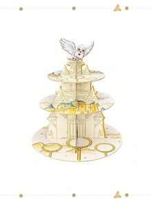 Zaubererwesen Cupcake-Ständer Geburtstags-Party Halloween Motto-Event Party Kuchen Dekorationen