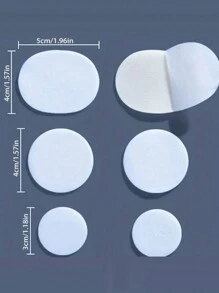 6 Packs Self-Adhesive Athletic Shoe Repair Patches, Mesh Fabric Patch Kit For Sneaker Face & Lining Repair, Anti-Scratch Fix For Tear & Wear - Multicolor - View 5