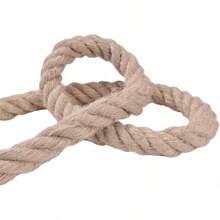 Jute Rope - Twisted Manila Rope  Thick  Rope Multipurpose For Indoor And Outdoor Use, For Docks, Railings, DIY Projects, Home Decorating, Climbing (1/2 Inch X 50 Feet) - 1/2 Inch X 50 FT - View 4
