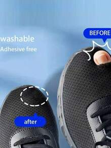 6 Packs Self-Adhesive Athletic Shoe Repair Patches, Mesh Fabric Patch Kit For Sneaker Face & Lining Repair, Anti-Scratch Fix For Tear & Wear - Multicolor - View 4