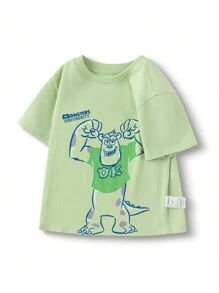 Balabala Disney Young Boys T-shirt met korte mouwen, zomers katoenen cartoon-T-shirt